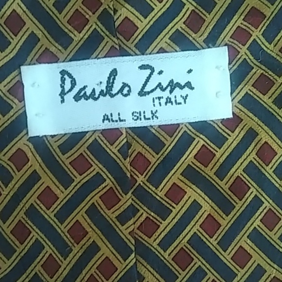Paulo Zini Italy All Silk - Picture 2 of 2